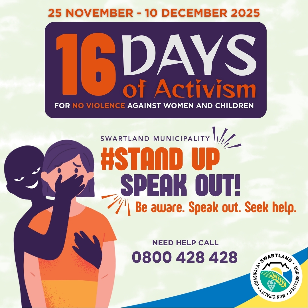 Swartland continues 16 Days of Action with year-round programmes 
